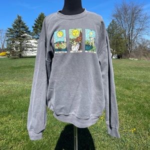 PacSun tarot card crewneck